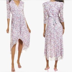 BCBGeneration Tulip Hem Midi Dress - size (4)